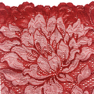 Passion Red Mezzanotte fabric swatch.