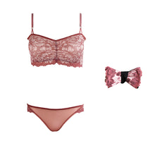 Load image into Gallery viewer, Mezzanotte Set with Bow Tie - Bellini Pink