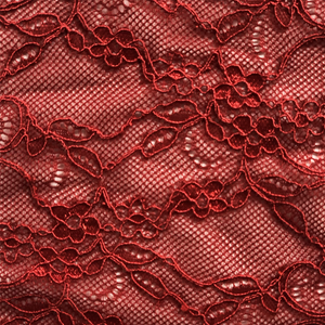 Red Passion Fantasia fabric swatch.