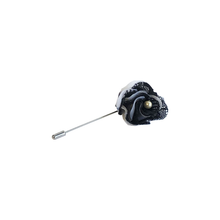 Load image into Gallery viewer, Lace lapel pin in black and white lace with pearl center.
