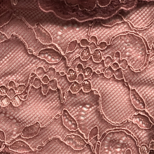 Load image into Gallery viewer, Bellini Pink Fantasia fabric swatch.