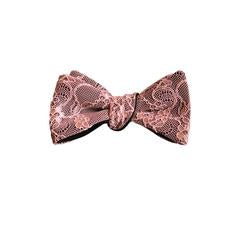 Fantasia Lingerie Set and Bow Tie - Bellini Pink