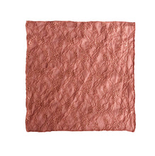 Load image into Gallery viewer, Fantasia Pocket Square in Bellini Pink unfolded.