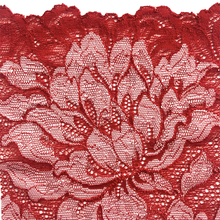 Load image into Gallery viewer, Mezzanotte Lace Passion Red color swatch