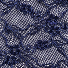 Load image into Gallery viewer, Venetian blue Fantasia lace swatch.